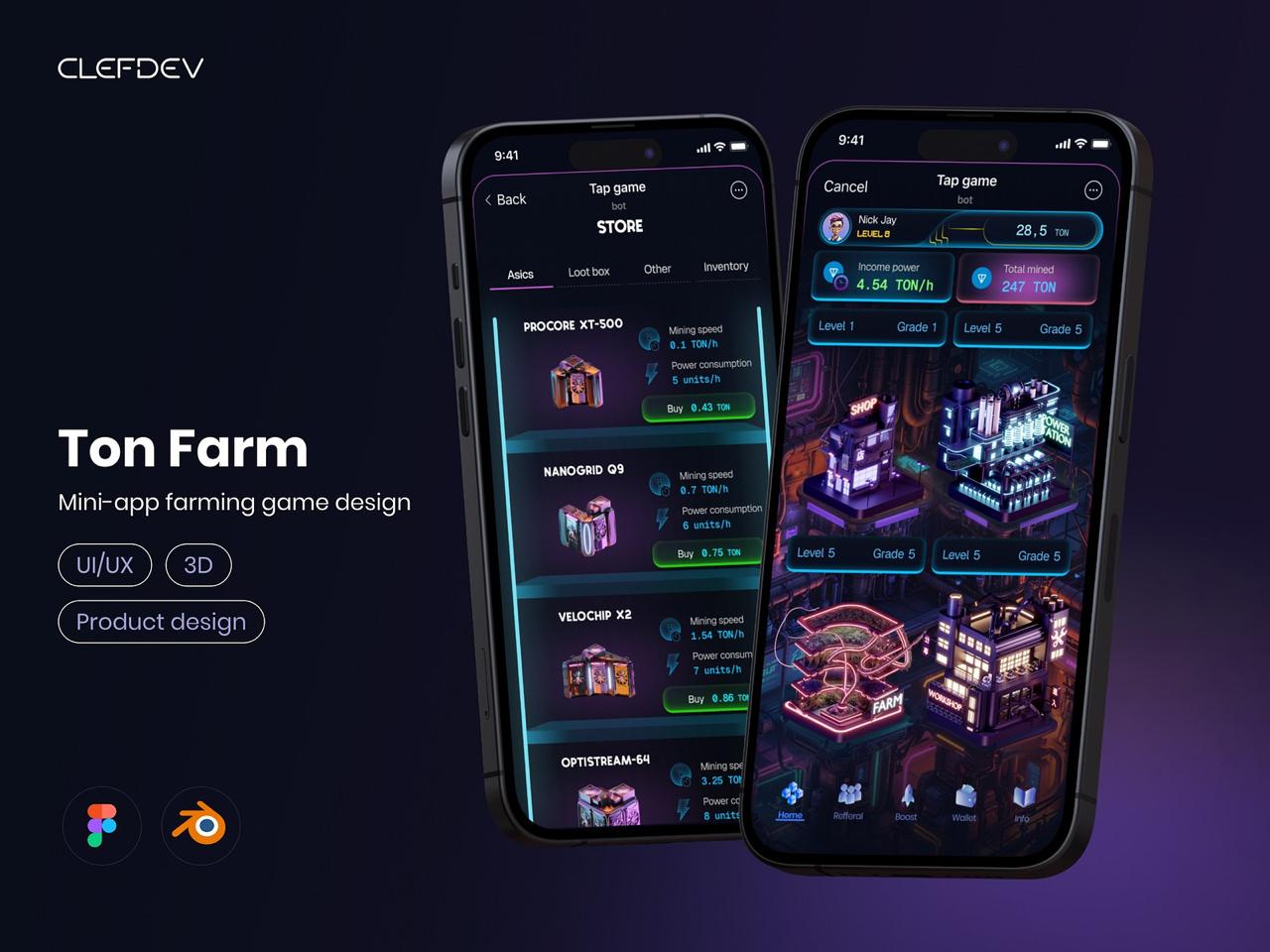 STAKING PLATFORM
TonFarm Bot – Farm, Stake & Earn TON Instantly
🌾 TONFARM BOT 💬 BUILT ON TELEGRAM
 - image cover